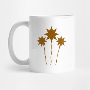 GOLD FLOWER Mug